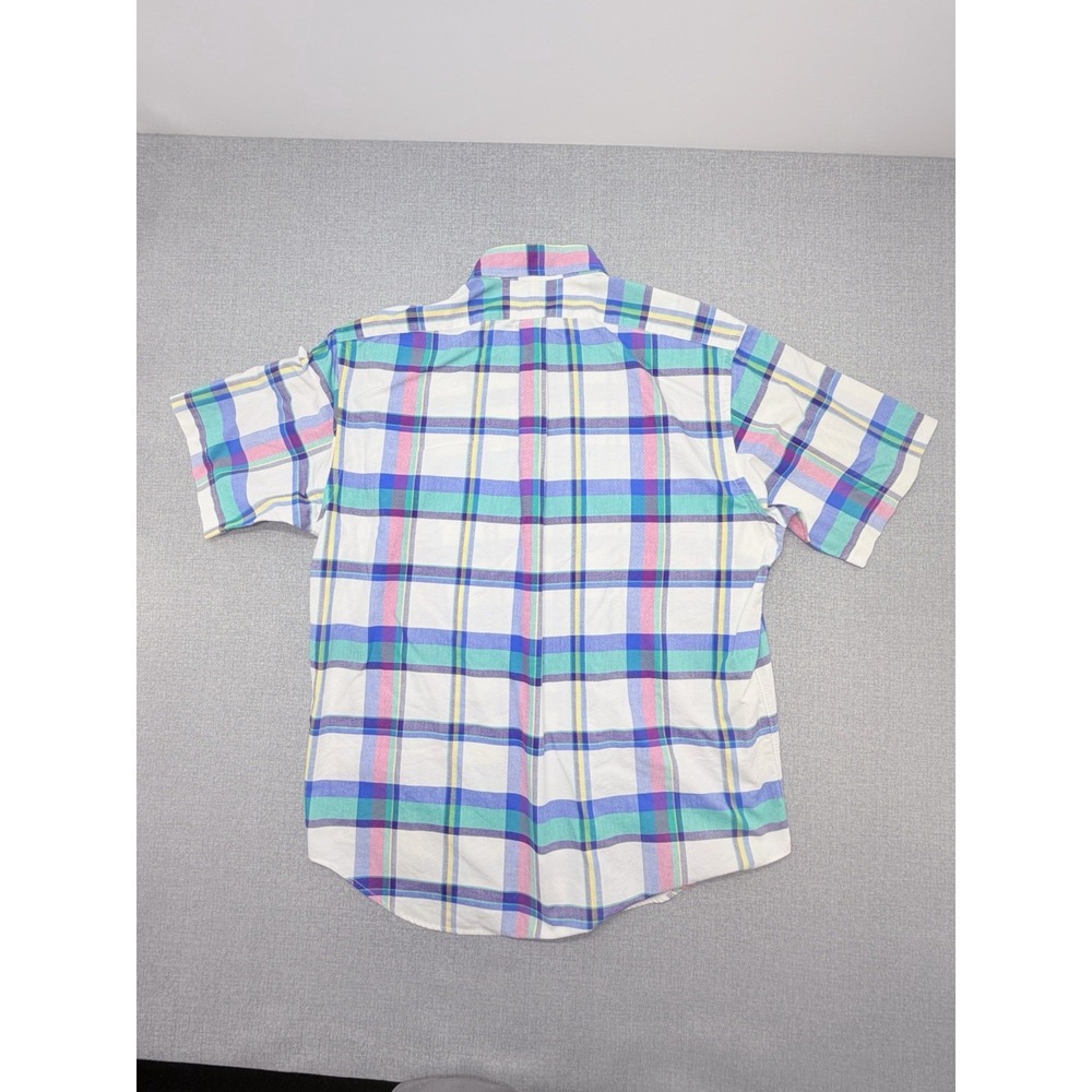 Ralph Lauren Blake Shirt Mens Large Logo Short Sleeve Collared Button Down Pony - Picture 5 of 9